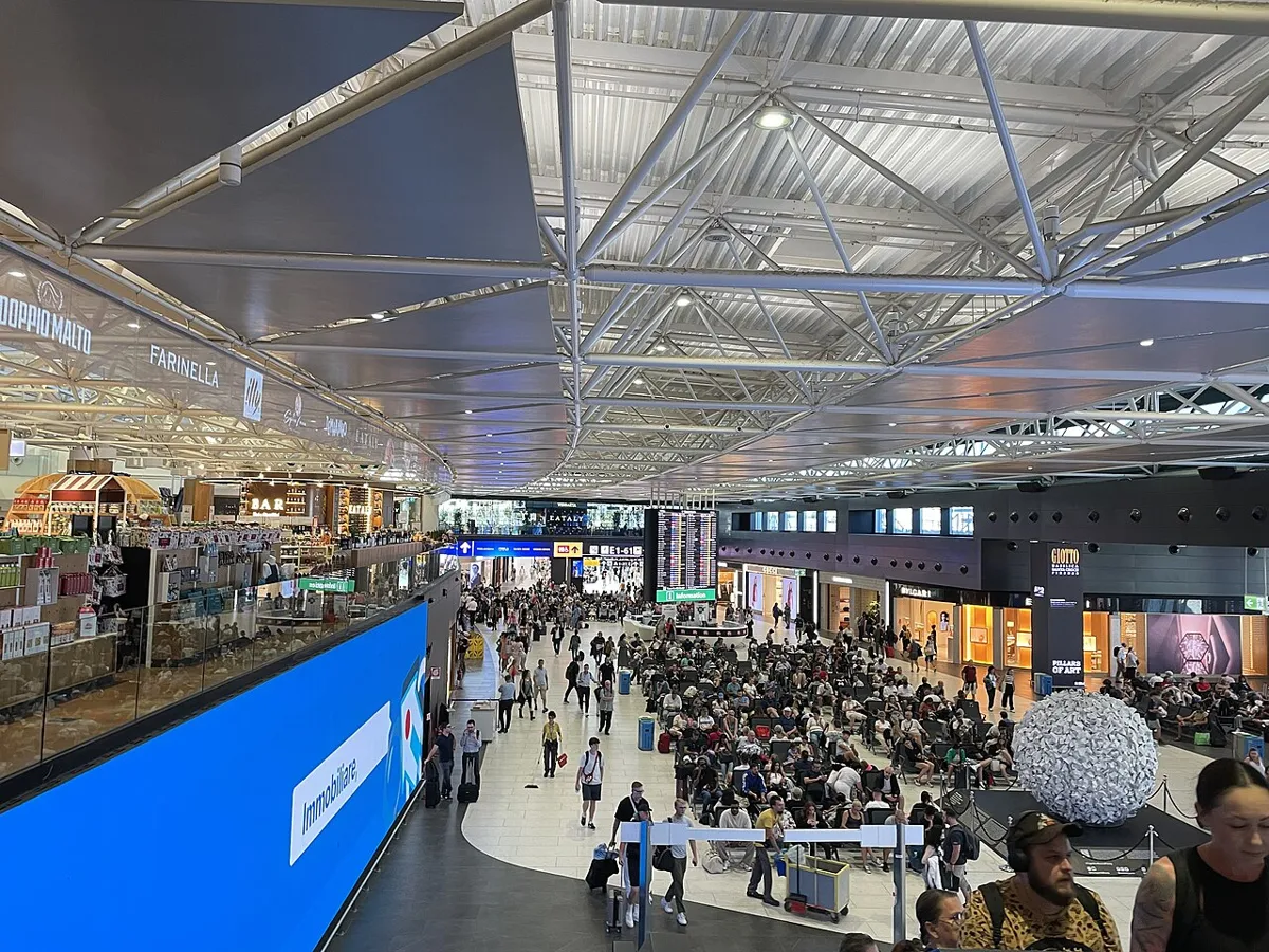 Rome Fiumicino: Inside Terminal 1 · 2024