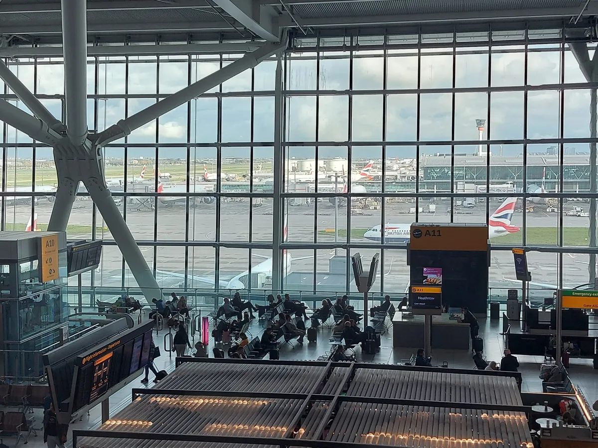 London Heathrow: A view from Terminal 5 · 2022